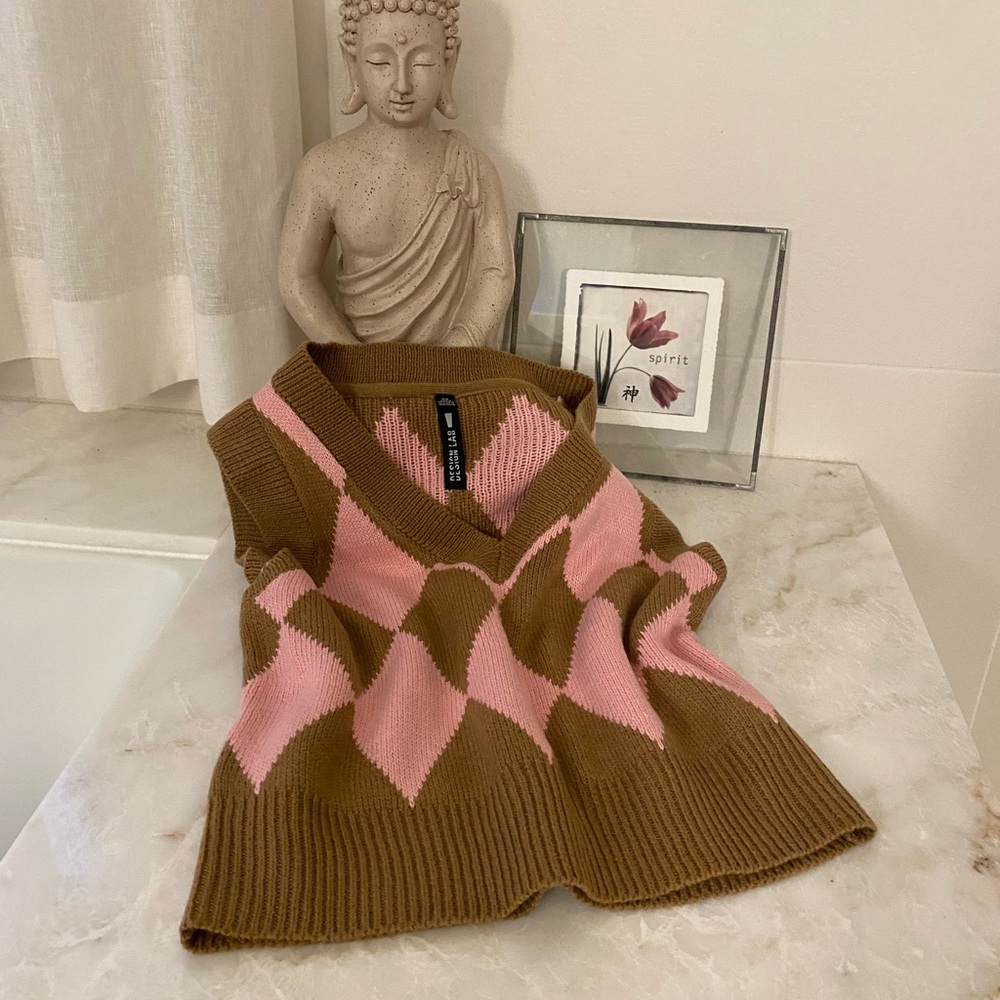 Knitwear M sleeveless sweater vest - Picture 5 of 5